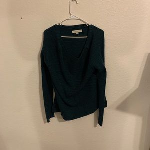 Green old navy sweater.